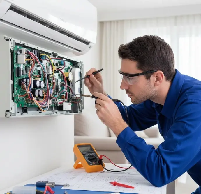 Inverter AC PCB repair